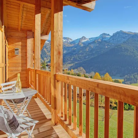 Chalet 4 Etoiles, 10 Pers., Spa, Vue Imprenable A - Fr-1-304-301 La Clusaz